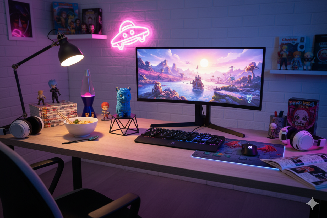 Blue Mechanical Alpaca Figurine – Modern Decorative Sculpture