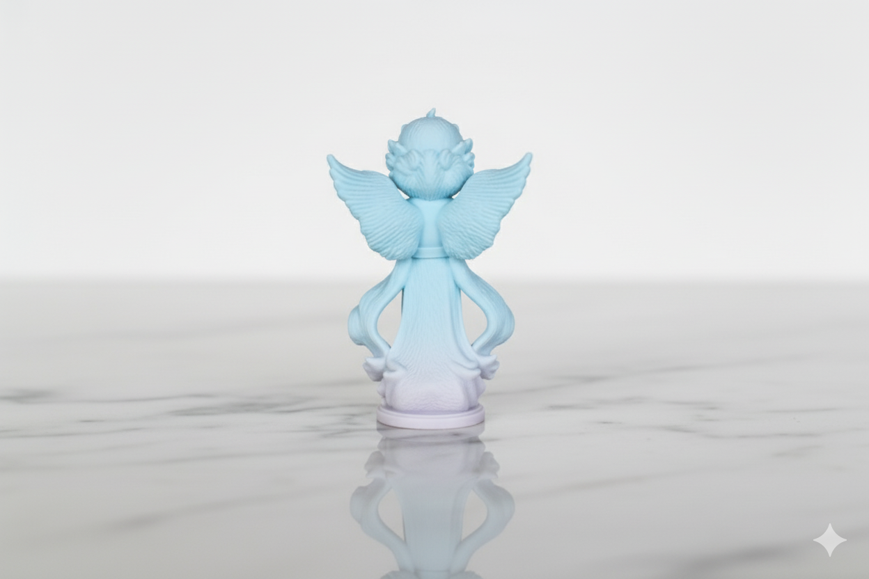 Figura de ángel: escultura decorativa para el hogar y regalo espiritual