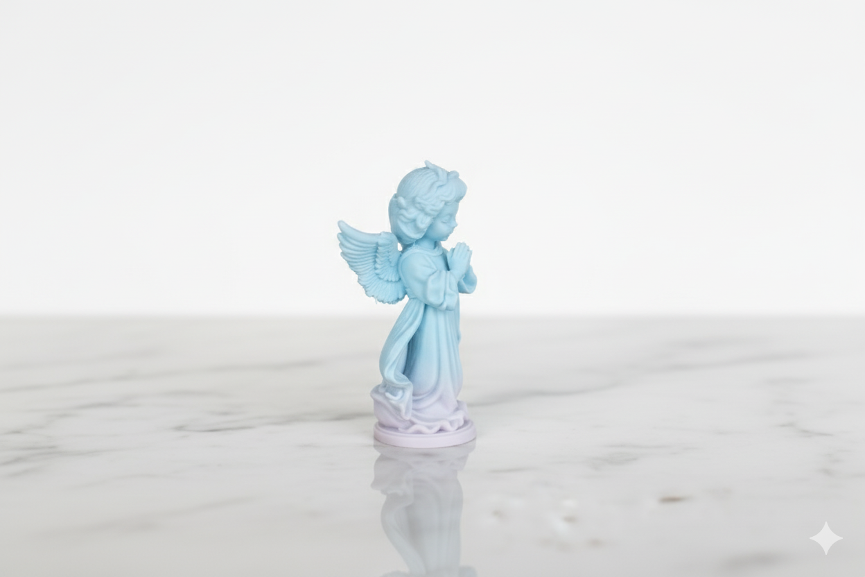 Figura de ángel: escultura decorativa para el hogar y regalo espiritual