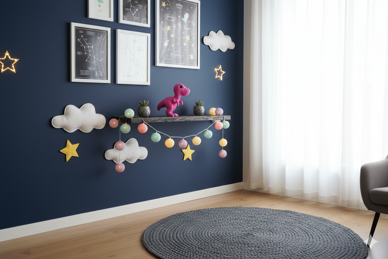 Cute Pink Dinosaur Decor | Nursery & Kids Room Decorative Figure