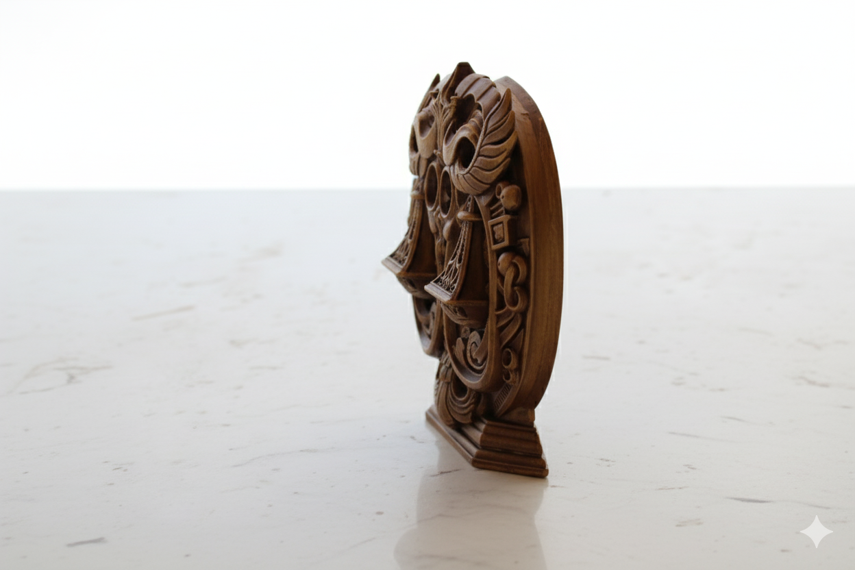 Libra Zodiac Symbol Sculpture – Bronze Finish / Hand painted