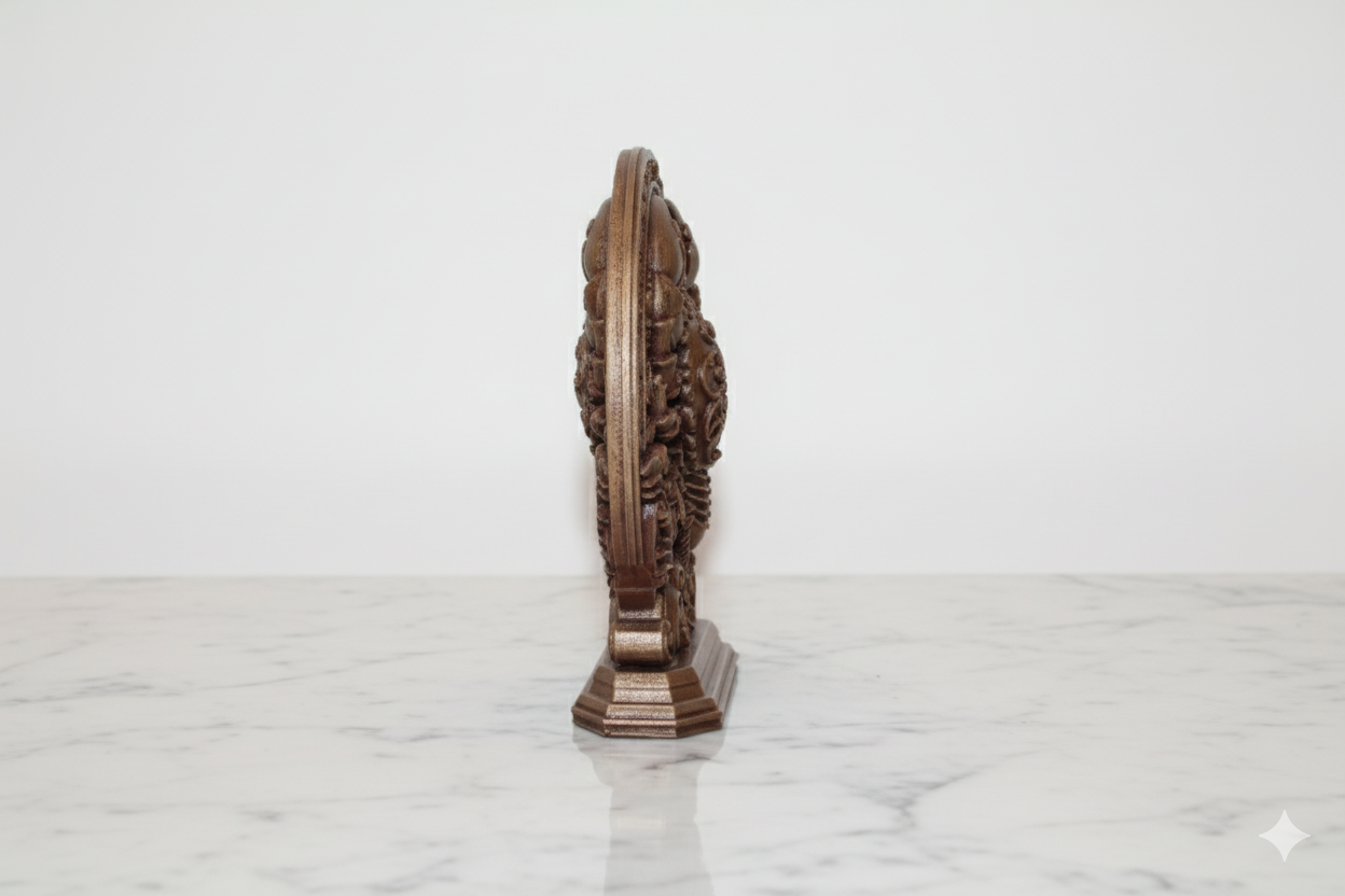 Cancer Zodiac Symbol Sculpture – Bronze Finish / Hand painted