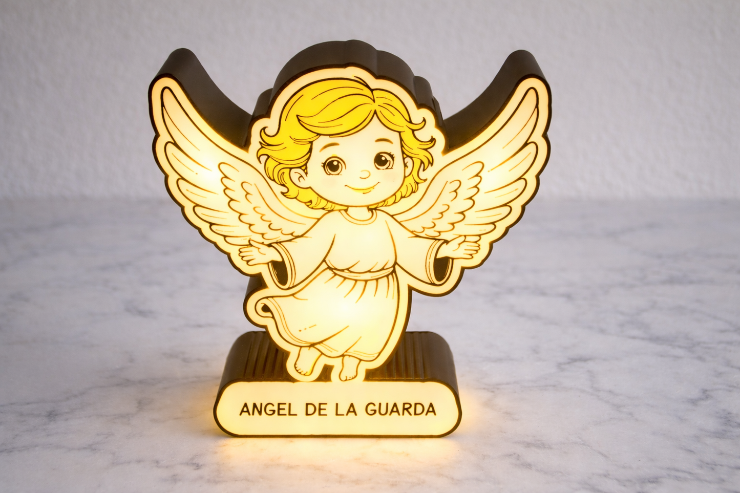 Caja luminosa Angel de la Guarda