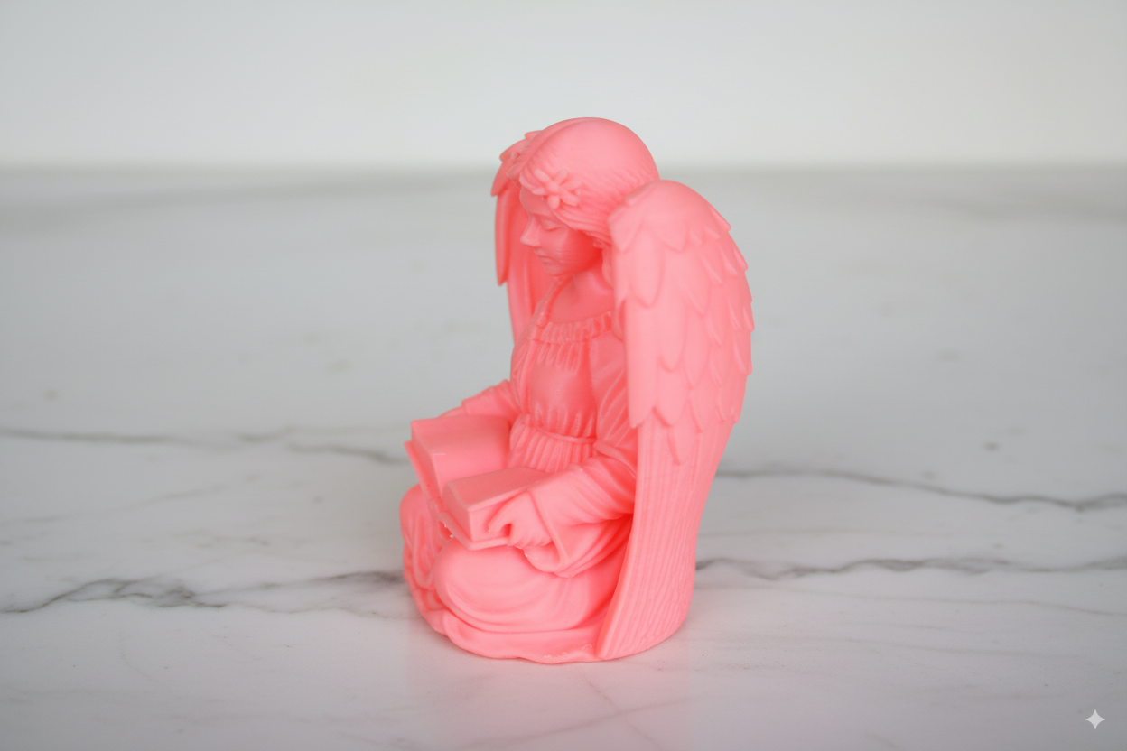 Guardian Angel Figurine – Glow-in-the-Dark Decorative Sculpture