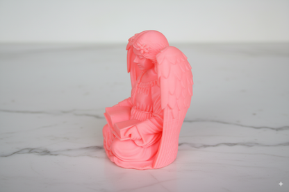 Guardian Angel Figurine – Glow-in-the-Dark Decorative Sculpture