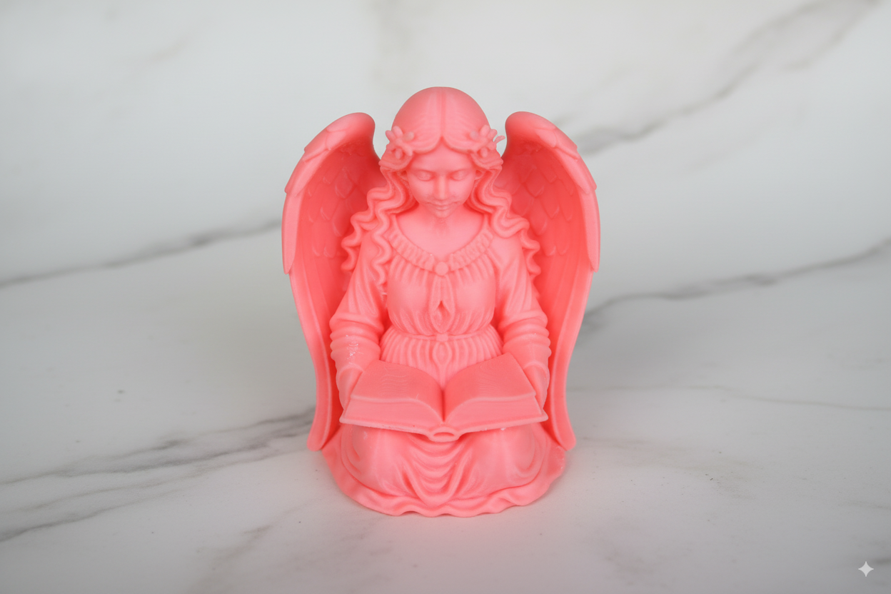 Guardian Angel Figurine – Glow-in-the-Dark Decorative Sculpture