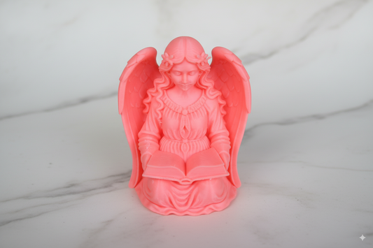 Guardian Angel Figurine – Glow-in-the-Dark Decorative Sculpture