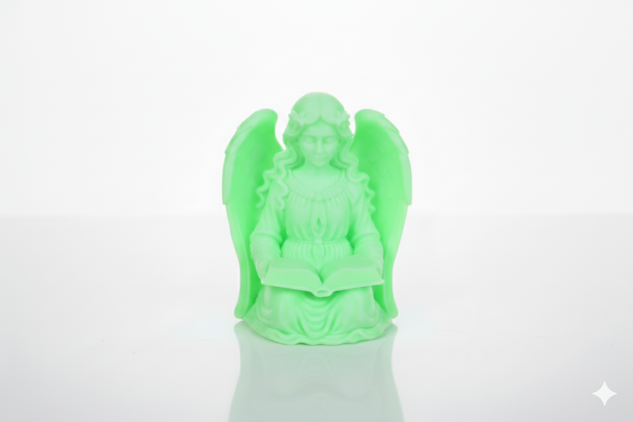Guardian Angel Figurine – Glow-in-the-Dark Decorative Sculpture