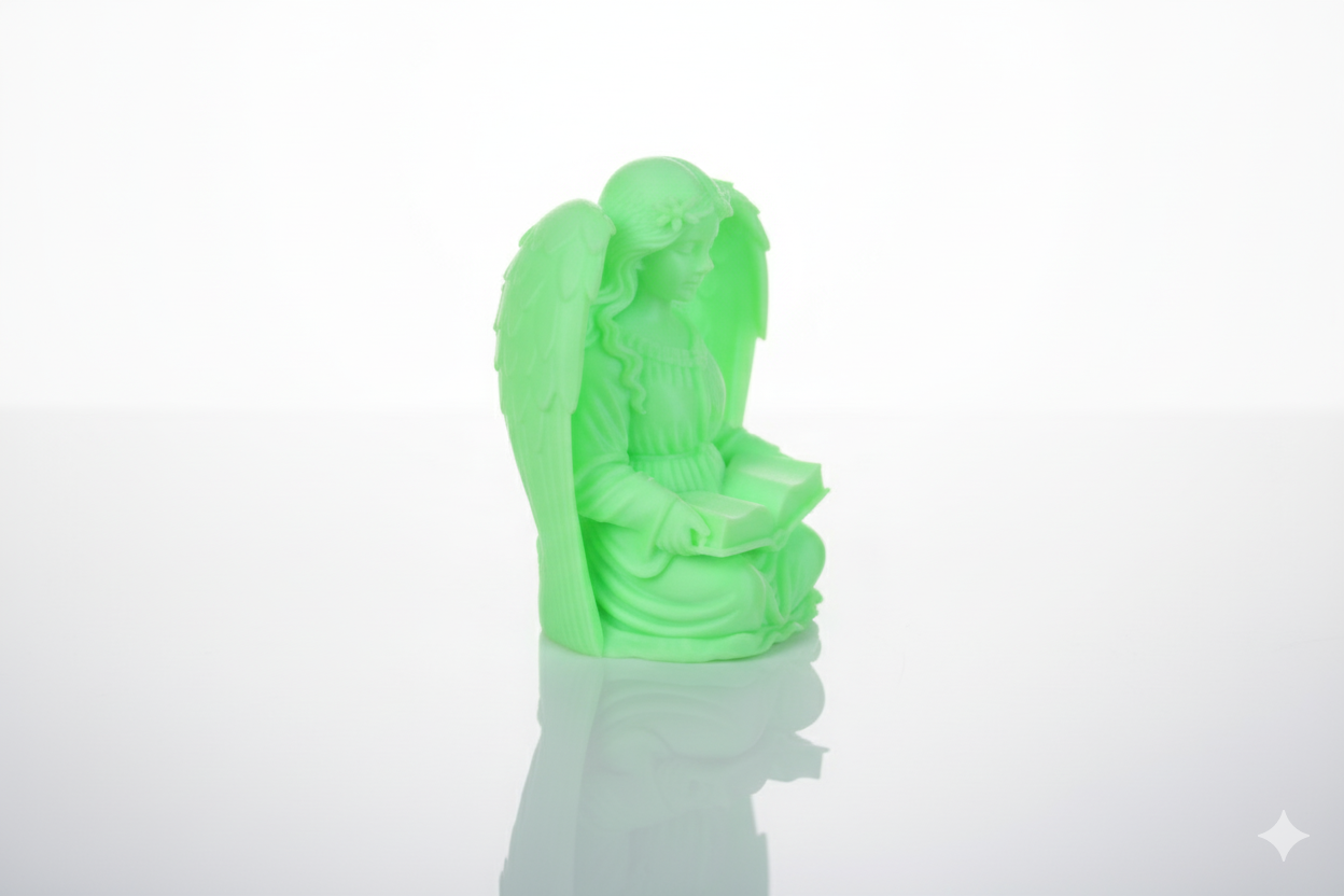 Guardian Angel Figurine – Glow-in-the-Dark Decorative Sculpture