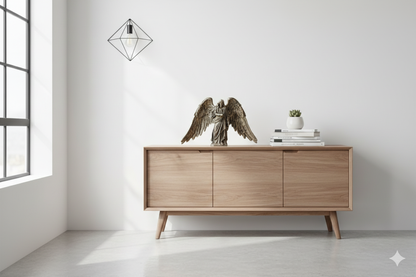 Large Angel Decorative Figure – Open Wings Design