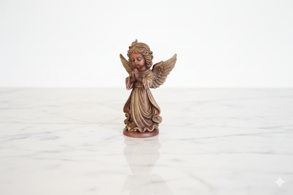 Hand-Painted Angel Figurine – Spiritual Home Decor Gift