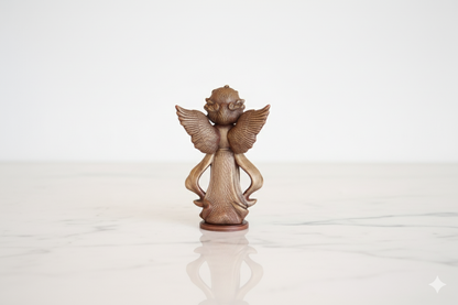 Hand-Painted Angel Figurine – Spiritual Home Decor Gift