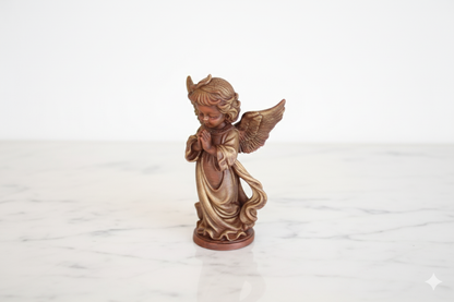 Hand-Painted Angel Figurine – Spiritual Home Decor Gift