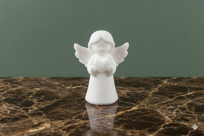 Angelito Decorativo Blanco – Detalle Comuniones, Bautizos y Eventos (Pack de 10)