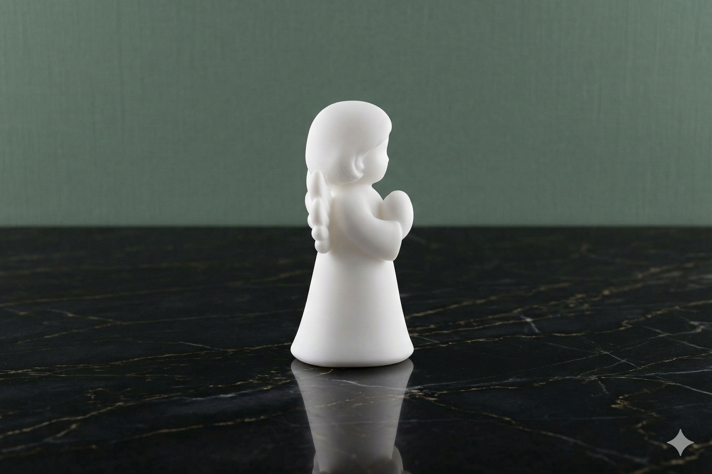 Angelito Decorativo Blanco – Detalle Comuniones, Bautizos y Eventos (Pack de 10)