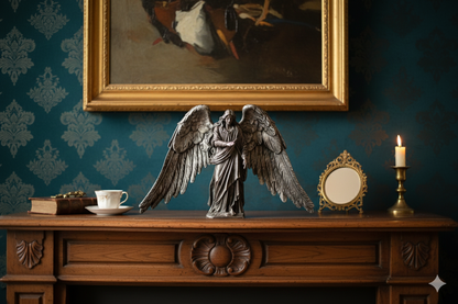 Archangel Gabriel Figurine – Hand-Finished Decorative Angel Sculpture