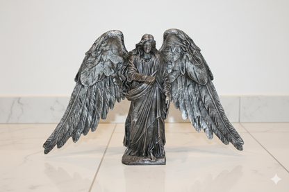 Archangel Gabriel Figurine – Hand-Finished Decorative Angel Sculpture