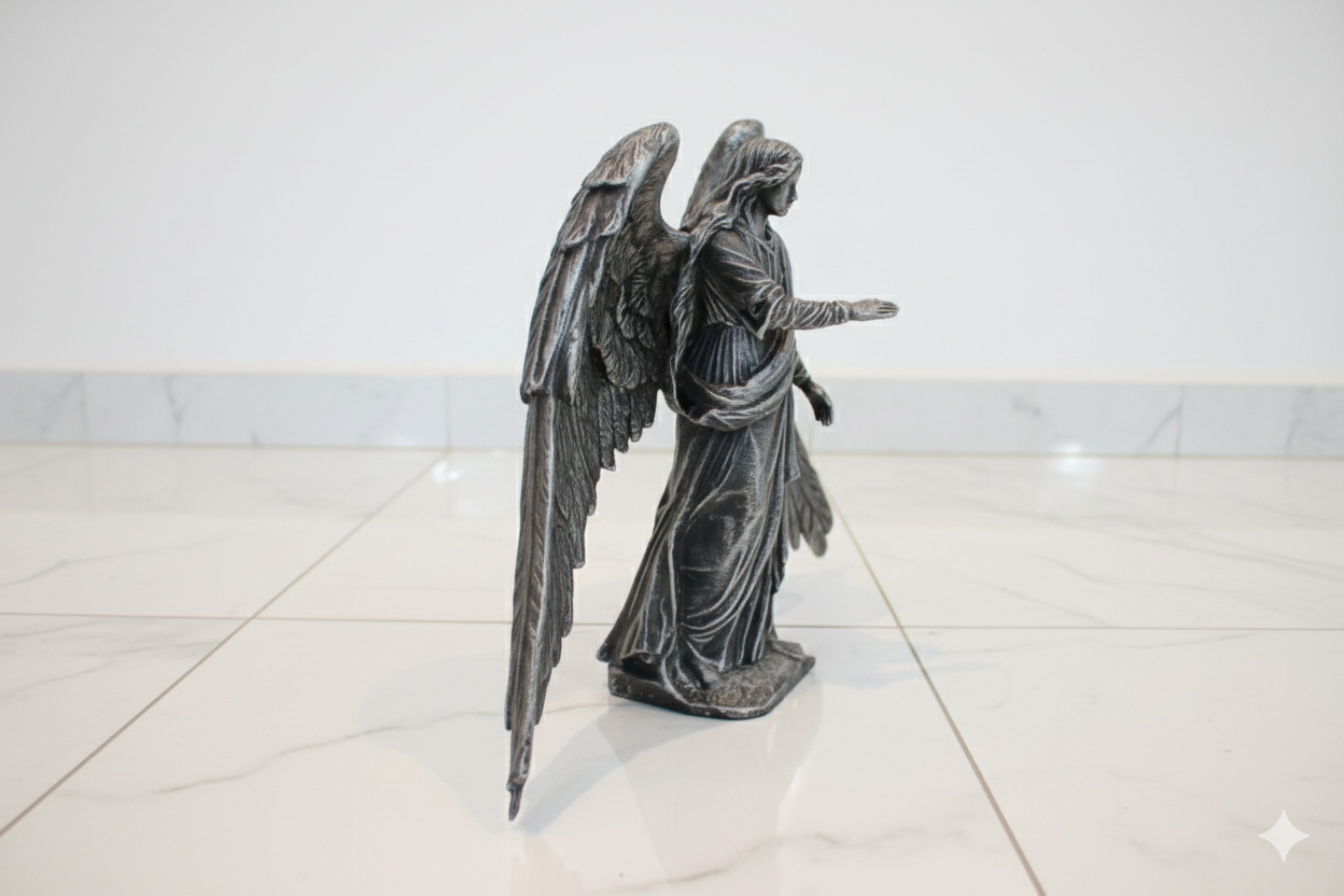 Archangel Gabriel Figurine – Hand-Finished Decorative Angel Sculpture