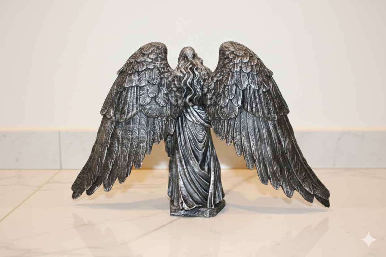 Archangel Gabriel Figurine – Hand-Finished Decorative Angel Sculpture