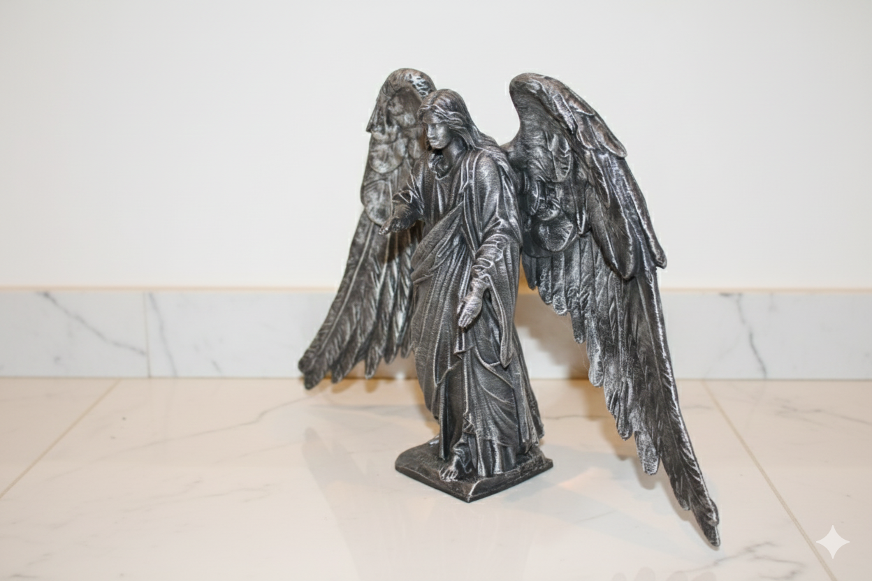 Archangel Gabriel Figurine – Hand-Finished Decorative Angel Sculpture