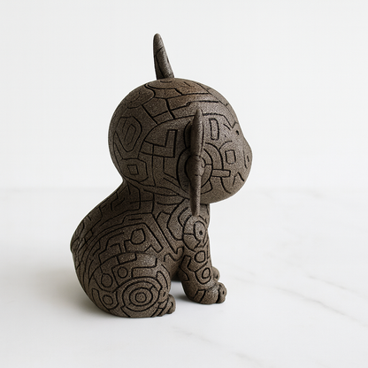 Steampunk Axolotl Sculpture