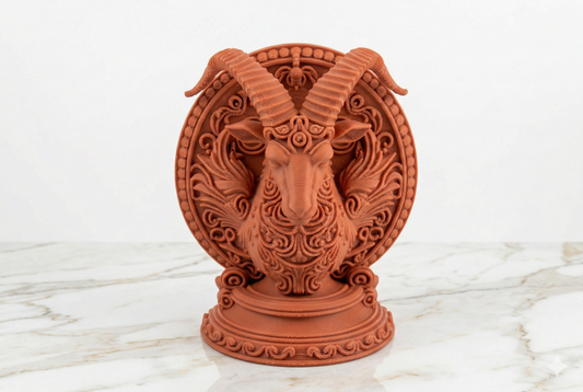 Capricornio - Placa decorativa del Zodiaco (15 cm)