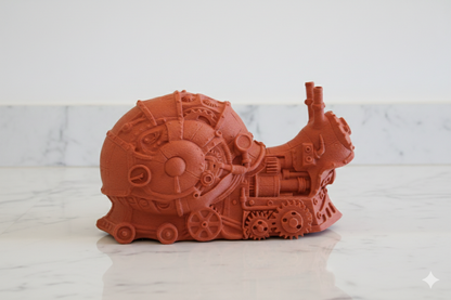 Steampunk Paintable Figures Set – 8 Unpainted 3D Printed Figurines | DIY Craft Kit