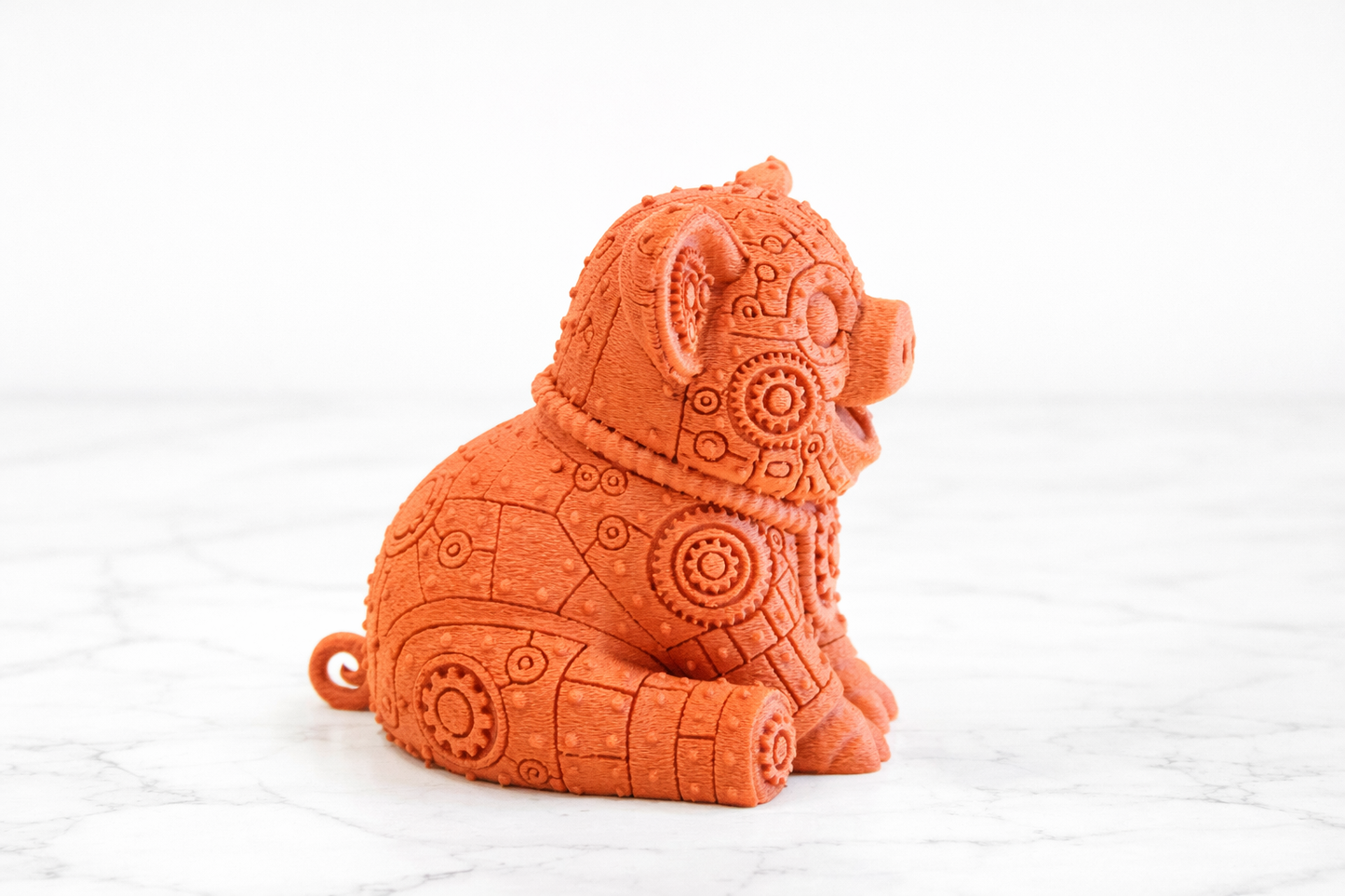 Cerdito Mecánico Steampunk (12 cm)