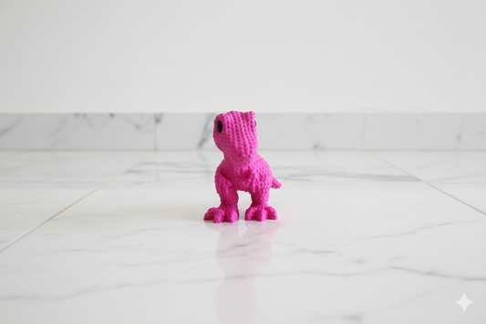 Cute Pink Dinosaur Decor | Nursery & Kids Room Decorative Figure