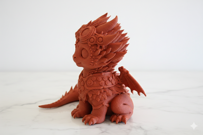 Baby Dragón Steampunk (12 cm)