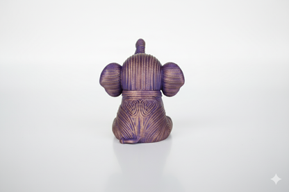 Hand-Painted Elephant Figurine – Symbol of Luck and Prosperity