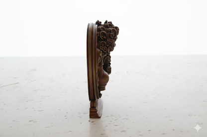 Aquarius Zodiac Decorative Sculpture - Bronze finish / Hand Painted