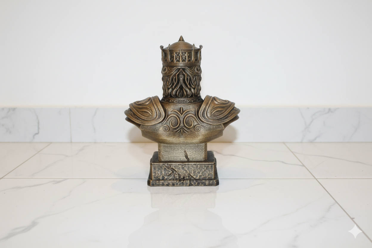 Libra Zodiac Bust – Hand-Finished Decorative Sculpture