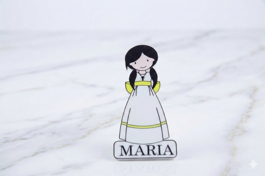 Recuerdo de Primera Comunión Personalizable con Nombre Niña (Pack de 10)