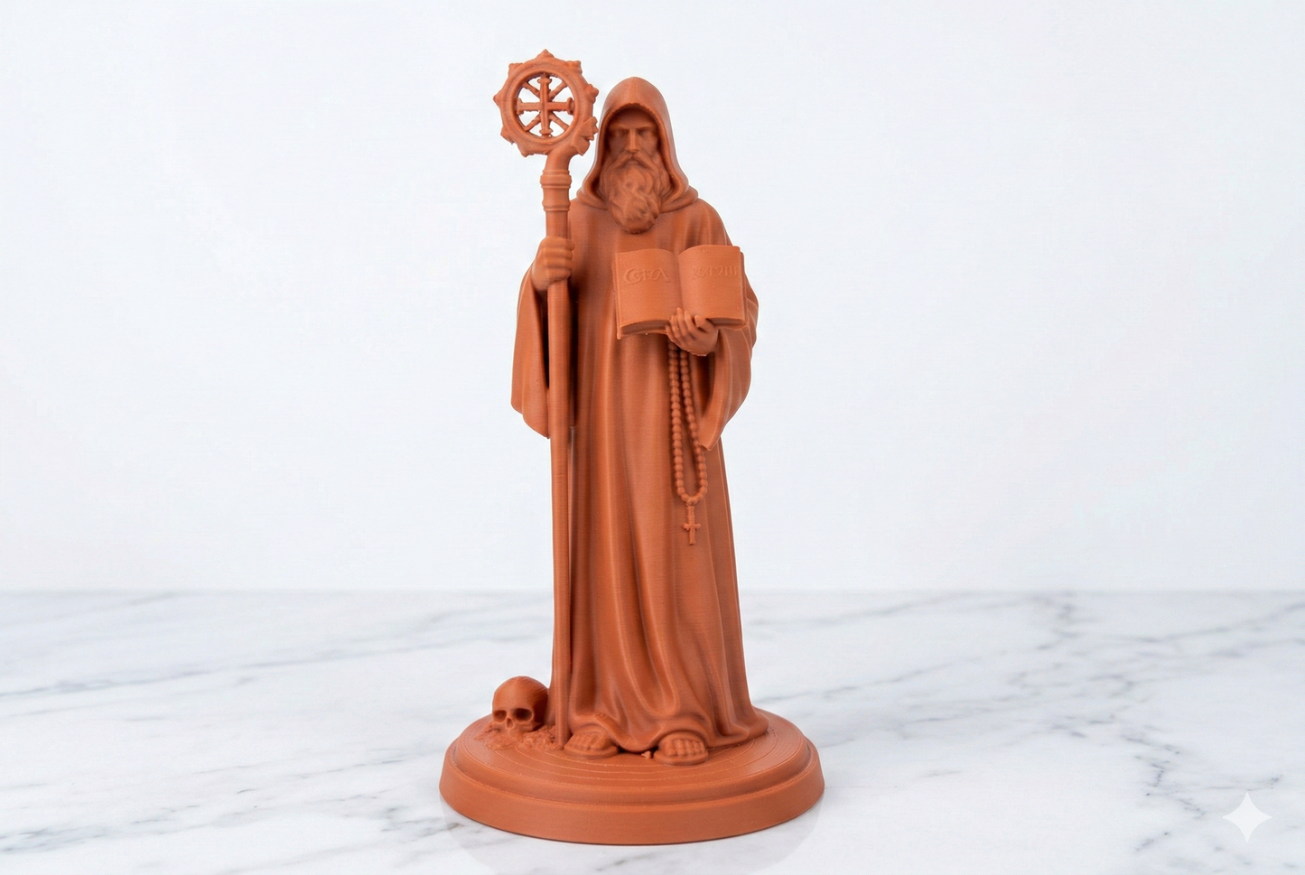 San Benito de Nursia (12 cm)