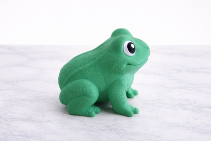 Decorative Frog Figurine – Playful Green Accent Sculpture