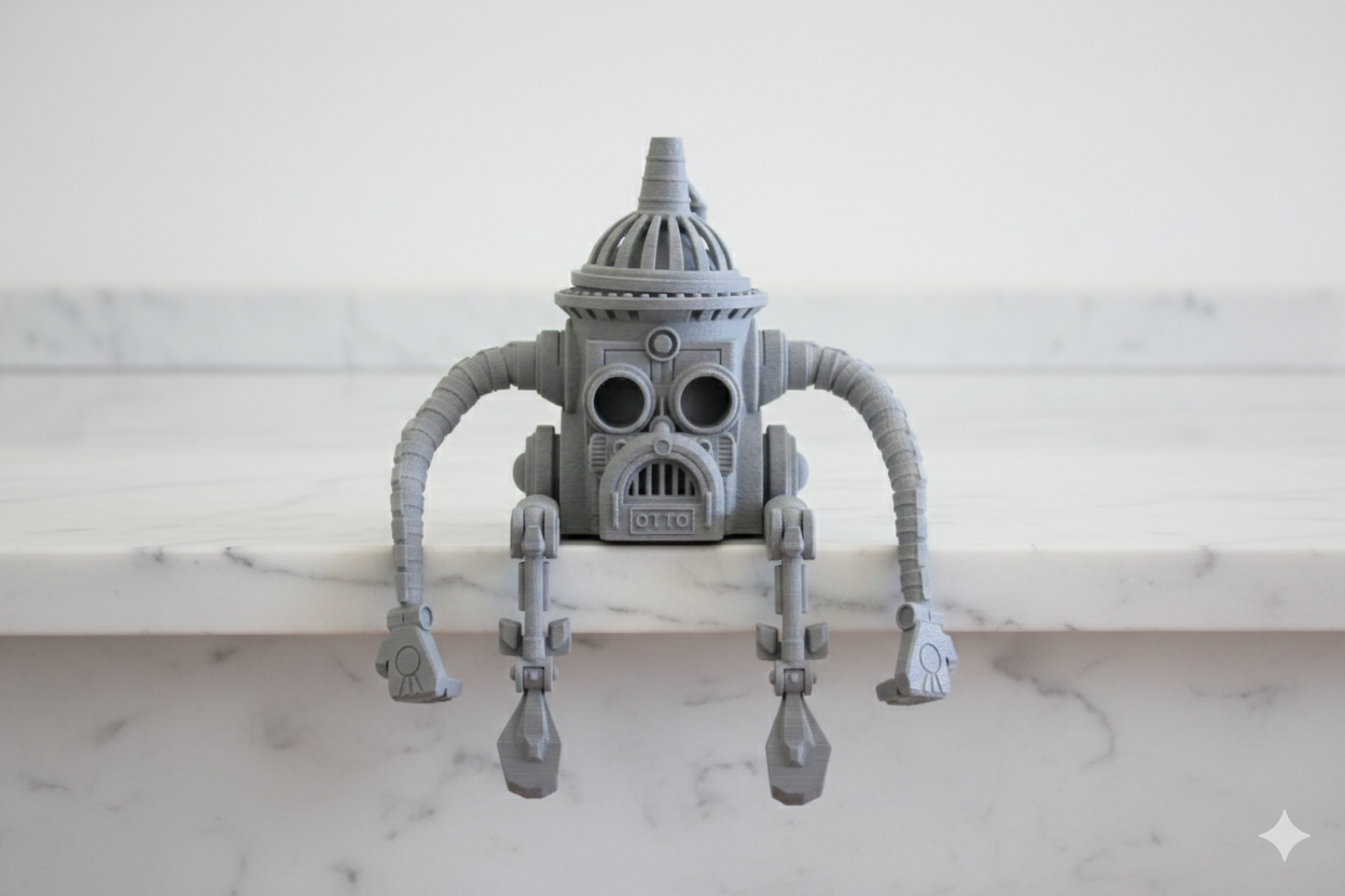 Portabolis Robot Articulado Retro