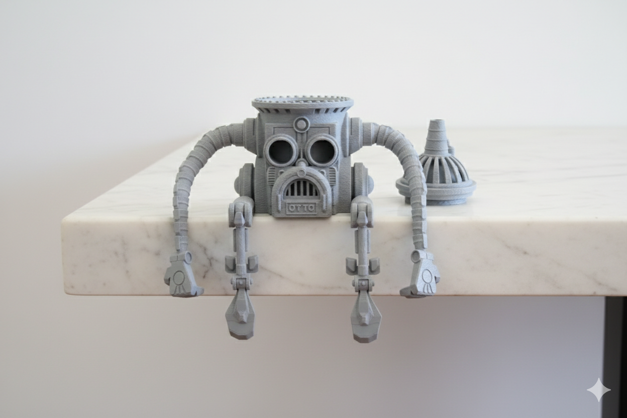 Portabolis Robot Articulado Retro
