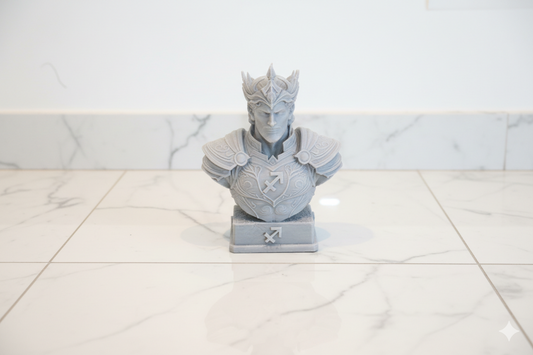 Sagittarius Zodiac Sculpture – Hand-Painted Decorative Bust