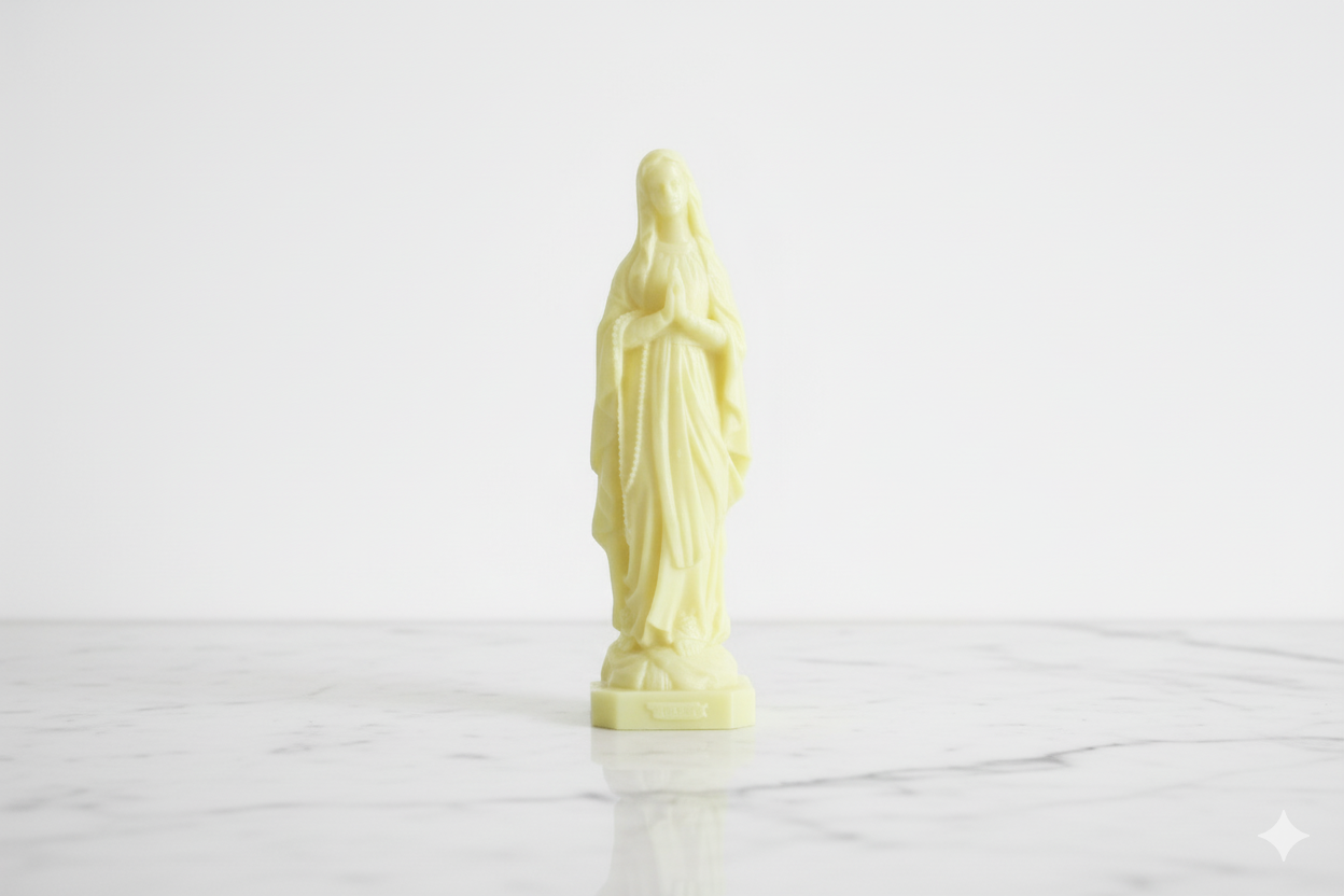 Glow-in-the-Dark Virgin Mary Figurine – Spiritual Decorative Statue