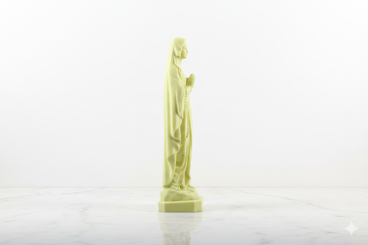 Glow-in-the-Dark Virgin Mary Figurine – Spiritual Decorative Statue