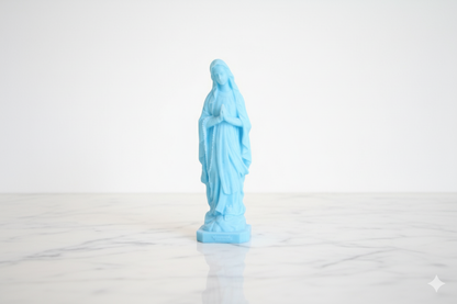 Glow-in-the-Dark Virgin Mary Figurine – Spiritual Decorative Statue