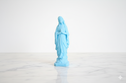 Glow-in-the-Dark Virgin Mary Figurine – Spiritual Decorative Statue