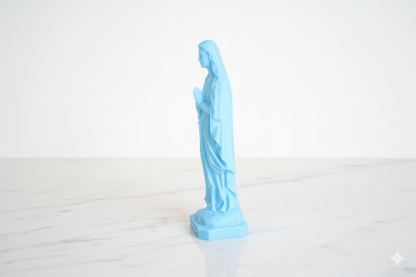 Glow-in-the-Dark Virgin Mary Figurine – Spiritual Decorative Statue
