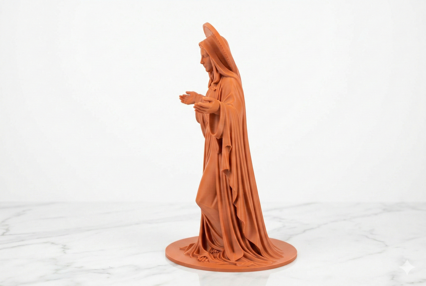 Virgen María con Brazos Abiertos – Figura para Pintar
