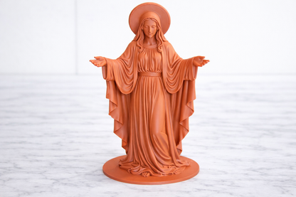 Virgen María con Brazos Abiertos – Figura para Pintar