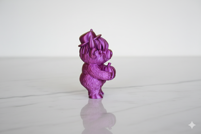 Purple Cow of Abundance with Pumpkin.